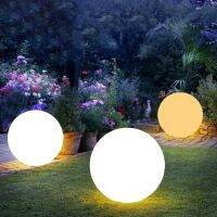 LED Ball Light Orb Globe โคมไฟหรี่แสงได้16สี4โหมดสำหรับเด็ก Night Light Party สระว่ายน้ำกลางแจ้ง Garden Patio Ambient ตกแต่ง