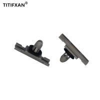 5PCS Auto door window rain trough bright bar sealing strip decoration trim fasteners for BMW E90 F30 F31 F35 320 3 series clips Decorative Door Stops