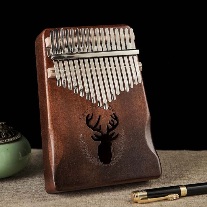 เปียโนคาลิมบา17คีย์ไม้คุณภาพสูงเปียโน-kalimba-thumb-โอคาริน่าร่างกายพร้อมหนังสือเรียนเปียโนของขวัญวันคริสต์มาส