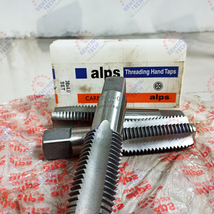Hand Tap M38 X 4 ALPS Carbon Steel Metric Set Lazada Indonesia