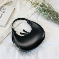 Handbag Luxury 2022 New Portable Crescent Bag Texture Korean Fashion Female Bag Net Red Simple One-shoulder Armpit Bag