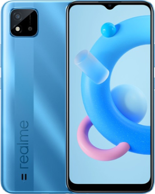 realme C11 (2021)  หน่วยความจำ RAM 4 GB  ROM 64 GB โทรศัพท์มือถือ มือถือ เรียวมี โทรศัพท์realme หน้าจอ 6.52นิ้ว จอ IPS-LCD กล้อง 8 MP กล้องหน้า 5MP  Octa Core ความเร็ว 1.6 GHz