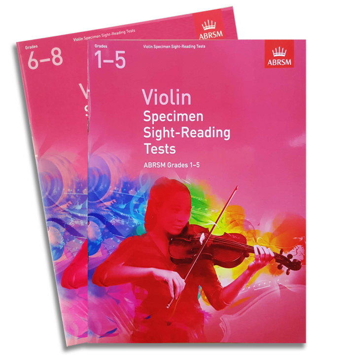 Abrsm Latest Violin Specimen Sight Reading Tests For Grade 1 5 And 6 8 Lazada Singapore 6393