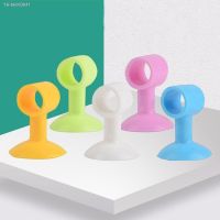 ✑ Suction Cup Type Silicone Mute Crash Pad Soft Elastic Anti-Collision Door Handle Stopper Simple Multicolor Silent Doorknob Cover