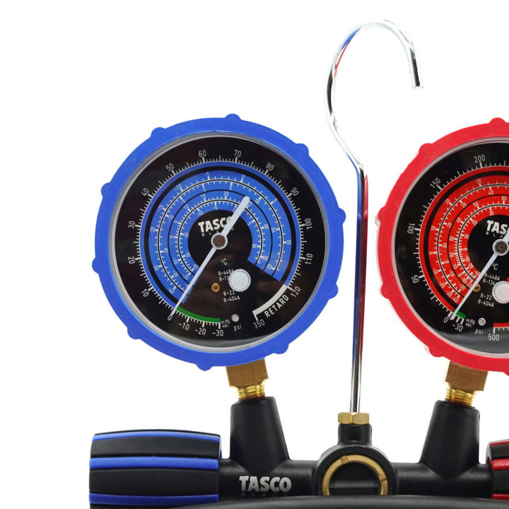 เครื่องมือช่างแอร์-ชุดเกจ์วัดน้ำยา-tasco-black-tb120sm-ii-tb140sm-ii-new-series-2