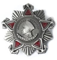 tomwang2012. WWII WW2 SOVIET UNION MEDAL AWARD ORDER BADGE USSR 2ND PAVEL NASIMOV COLOR SILVE