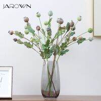 【DT】 hot  JAROWN Artificial Plant Fruit Wedding DIY Hand Bouquet Material Home Decoration Fake Flowers Berry Simulation Poppy Fruit