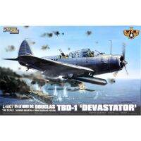 โมเดลเครื่องบิน Great Wall Hobby ขนาด 1/48 L4807 WWII Douglas TBD-1 Devastator - VT-8 at Midway