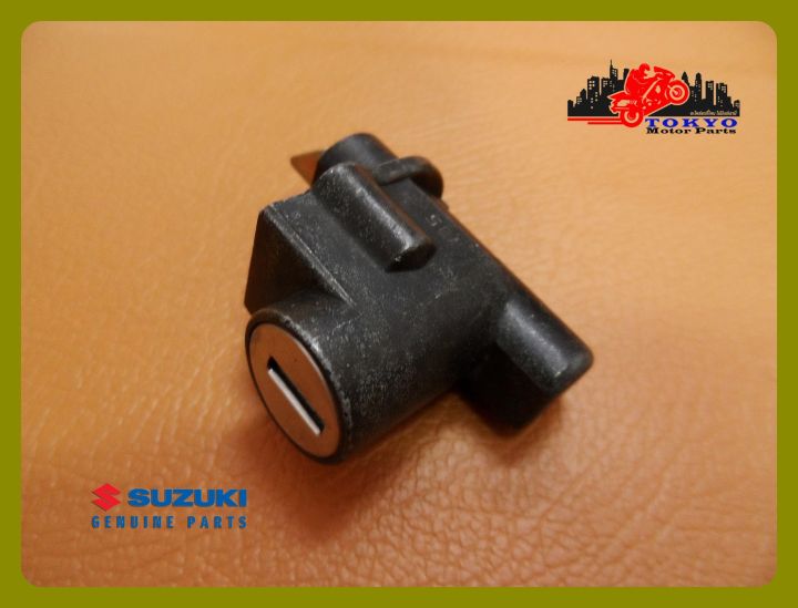 suzuki-ts100-ts125-seat-lock-key-set-sgp-genuine-parts-ชุดกุญแจล็อคเบาะ-ของแท้-รับประกันคุณภาพ
