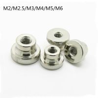 5PCS M2 M2.5 M3 M4 M5 M6 nickel plated knurled nut high head knurled nut screw nut