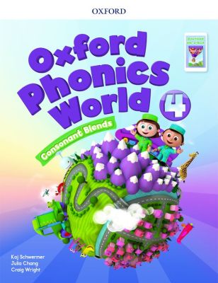 Bundanjai (หนังสือคู่มือเรียนสอบ) New Oxford Phonics World 4 Student s Book (P)