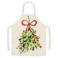 Beauty Kitchen Women Apron Household Cleaning Cotton Linen Pinafore Salon Home Cooking Baking Adult BIb