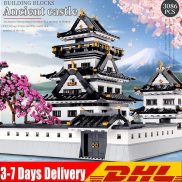 MOULD KING MOC Architecture Streetview Building Block The Himeji Castle