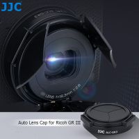 ‘；【= JJC Auto Lens Cap For Ricoh GR III GR3 GR Iiix Gr3x Camera Automatic Lens Cap Cover Protector Holder Photography Accessories