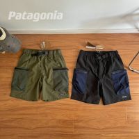 ของแท้ Patagonia Pata Bata ฟังก์ชั่นกระเป๋าไนลอนกลางแจ้งแห้งเร็วกันน้ำระบายอากาศเข็มขัดวันพักผ่อนที่ห้ากางเกงขาสั้นนำเข้า2023