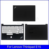 2023 ☆ หน้าจอ LCD สำหรับแล็ปท็อปใหม่หลังฝาครอบสำหรับ Lenovo Thinkpad ชุด E15ที่พักแขน5CB0S95326เคสด้านล่างสีดำ5CB0S95332 C D