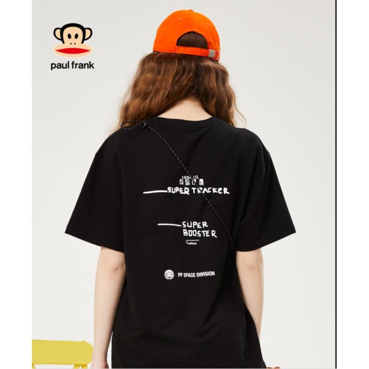 เสื้อยืดแขนสั้นพิมพ์ลาย-paul-frank-paul-frank-ฤดูร้อนสําหรับผู้หญิง