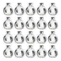 【YF】▽✚  Bottle Bulb Bottles Jar Fillable Bulbs Shaped Containers Transparent