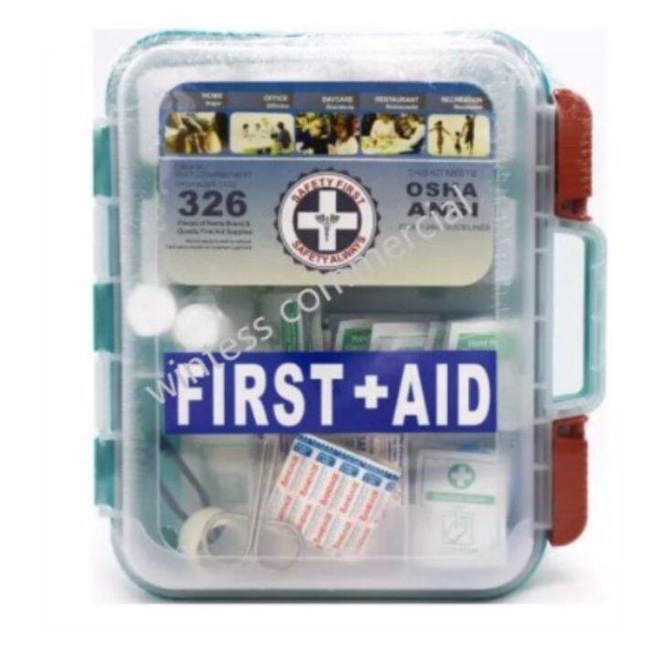 Aid Kit 326 Osha Ansi FIRST AID | Lazada PH