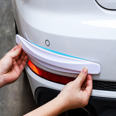 Car Bumper Protector Strip stickers 2pcs Guard Corner Protection Strips Scratch Protector Crash Blade Anti-collision Auto Access