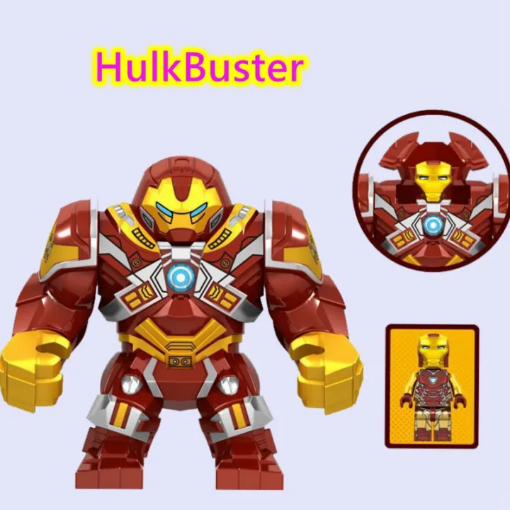 mark-44-veronica-miniหนุ่นมนุษย์เหล็ก-hulkbuster-tony-stark-avengers-จุดปักของเล่นบล็อกตัวต่อของเล่นเด็กสำหรับเด็ก