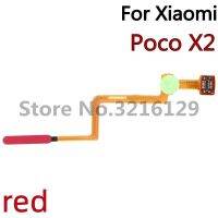 100% ของแท้สำหรับ Xiaomi F2 Poco M3 X2มืออาชีพ C40 F4 GT เซ็นเซอร์ลายนิ้วมือเปลี่ยนสายเคเบิ้ลหลักคืน