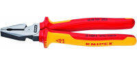 KNIPEX Tools - High Leverage Combination Pliers, 1000V Insulated (0208225US), 9 inches