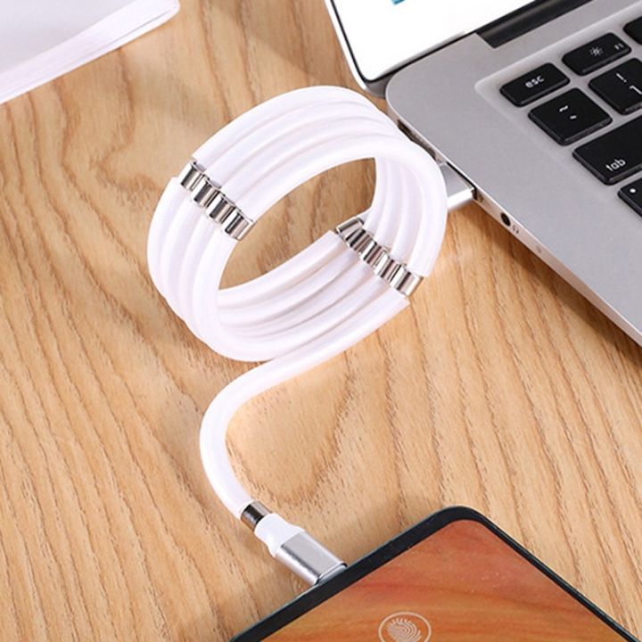 a-lovable-magnetic-self-refledataphone-wire-autofor-iphoneusb-type-c-cord