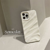 《MFD》High-end Creamy white Silk phone case for iphone 14 14pro 14promax 13 13pro 13promax 3D silk shape design 12 12pro 12promax 11 11promax Silk wrinkled casing shell 2022 most popular New Design High quality Elegant and beautiful style for girl women