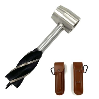 ：“{—— Auger Wrench Outdoor Survival Hand Drill Survival Gear Tool Sports Jungle Crafts Camping Bushcraft Accessories