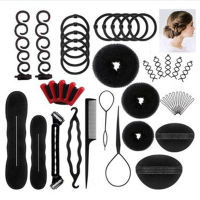 40Pcs/Set Braid Magic Tools Fast Maker Kit Twist Ties Accessories Bun Women Styling DIY