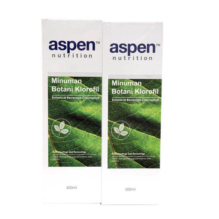 Aspen Liquid Chlorophyll (500ml x2) Lazada