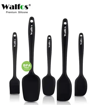 WALFOS Cake Butter Spatula Silicone Spoon Mixing Spoon Long