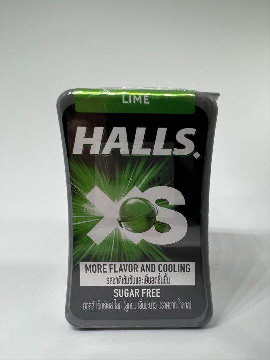 Halls XS Lime Sugar-Free Lime Flavored Candy 13.8g | Lazada PH