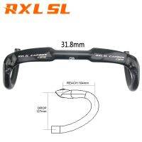 RXL SL Bicycle Handlebar Carbon Road Handlebar 31.8mm 3K/UD Gloss/Matte Carbon Fiber Handlebar Road Bike Handlebars Cycling Part