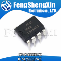 10pcs ICM7555IPAZ DIP-8 ICM7555 DIP 7555 ICM7555IPA DIP8 7555IPAZ ICM7555IBAZ 7555IBAZ SOP-8 General Purpose Timers IC WATTY Electronics