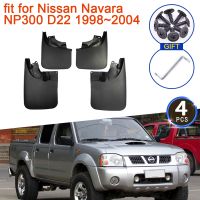 เหนือธรรมชาติบังโคลนสำหรับ Navara D22รถกระบะ NP300 1998 2004 2005 2003 2002โคลนล้อหน้า2000อุปกรณ์เสริมบังโคลน