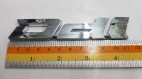 Logo DDI ของรถ isuzu d-max 11cm งานพลาสติก สีโครเนียม