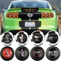 3D Car Rear Emblem Trunk Badge For Ford Mustang Shelby GT 500 Roush Laguna Seca Auto Styling Exterior Decoration Tail Decal