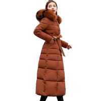 2021Корабль из России Slim Women Winter Jacket Cotton Padded Warm Thicken Ladies Coat Long Coats Parka Womens Jackets F101