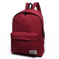 【jw】☸⊙▪  Das Mulheres dos homens Mochila de Lona Faculdade Alta e Média Sacos Escola Para Meninas Mochilas Viagem mochilas Do Menino Adolescente