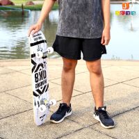 NP ส่งฟรี สเก็ตบอร์ด Skateboard  สำหรับเด็กเเละผู้ใหญ่ ล้อยาง PU 54*36 MM Sports &amp; Outdoors