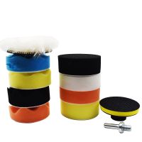 Buffing Pad Polishing Pad Kit For Car Polisher Pads M10 Drill Adapter Thread Abrasive Tools 11Pcs/Set