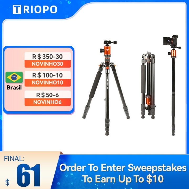 triopo-559-slr-ขาตั้งกล้อง-micro-แผ่นฉากยึดสามขาสำหรับถ่ายภาพแบบพาโนรามาเซลฟี่โทรศัพท์กลางแจ้งแบบพกพา