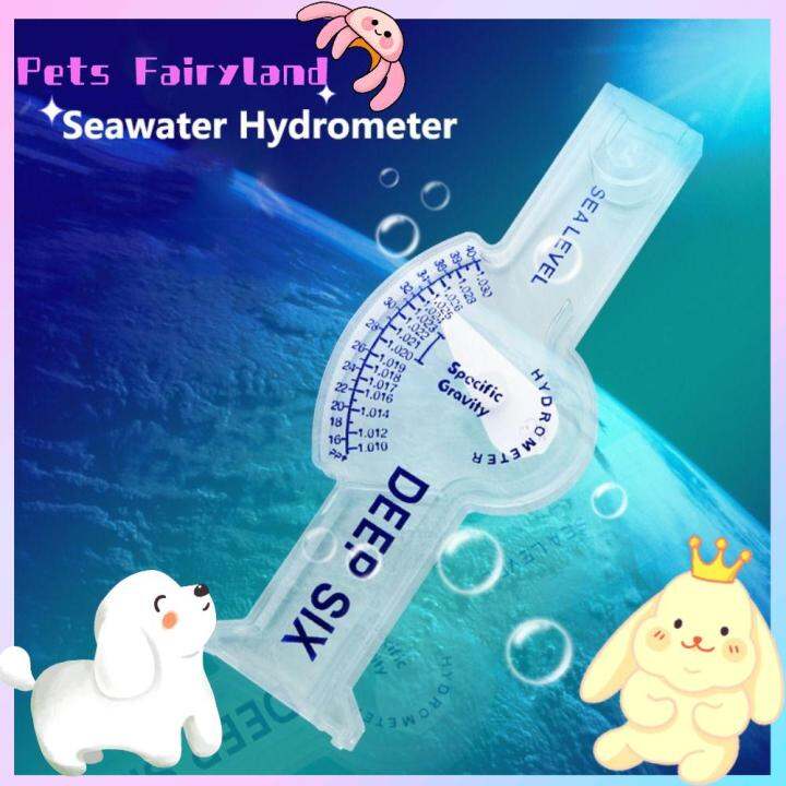 IWFRVU SHOP High Precision Seawater Hydrometer Automatic Portable Salt