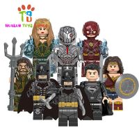 Hualan DC Justice League Mera แบทแมนบล็อก Minifigures ของเล่น