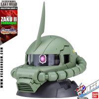 BANDAI GASHAPON EXCEED MODEL ZAKU HEAD 5 MS-06F ZAKU II COMMANDER โมเดล หัวซาคุ VCA GUNDAM