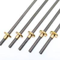 【HOT】❒卍 Lead Screw 250mm Linear Guide Printers Parts helical pitch 2mm 4mm 8mm 10mm 12mm Trapezoidal Screws with nut