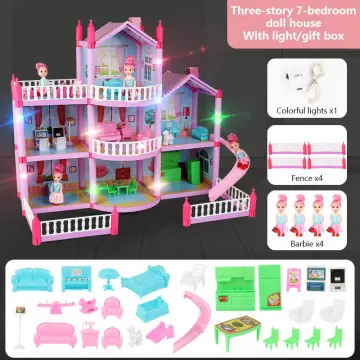 Giant barbie doll online house