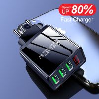 Quick charge 3.0 USB Charger 5V 3A Digital Display Mobile Phone Charger Fast Charging for iPhone 14 13 Pro Xiaomi Samsung Huawei